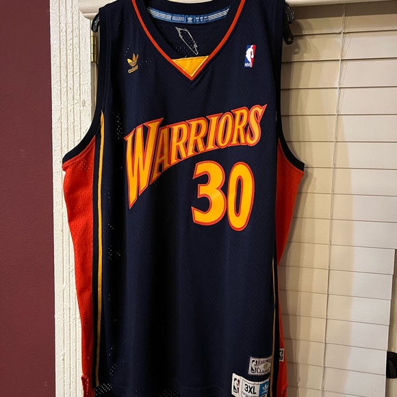 Adidas, Golden State Warriors, Steph Curry 2009-2010 men’s jersey size 3X - Picture 4 of 6